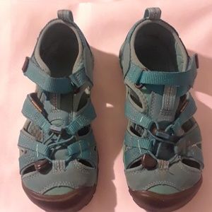 Keen sandals.